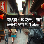 面试官：说说看，用户登录后拿到的 Token，你应该怎么存？存哪里？（图1）