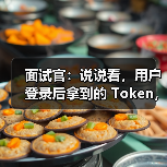 面试官：说说看，用户登录后拿到的 Token，你应该怎么存？存哪里？（图4）