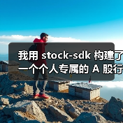 我用 stock-sdk 构建了一个个人专属的 A 股行情仪表盘(图2) 我用 stock-sdk 构建了一个个人专属的 A 股行情仪表盘(图2)