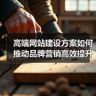 高端网站建设方案如何推动品牌营销高效提升(图3) 高端网站建设方案如何推动品牌营销高效提升(图3)