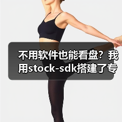 不用软件也能看盘？我用stock-sdk搭建了专属A股仪表盘（图2）