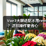 Vue3大屏适配不用rem？这样操作更省心（图2）