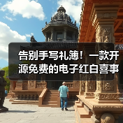 告别手写礼簿！一款开源免费的电子红白喜事礼簿系统！（图4）