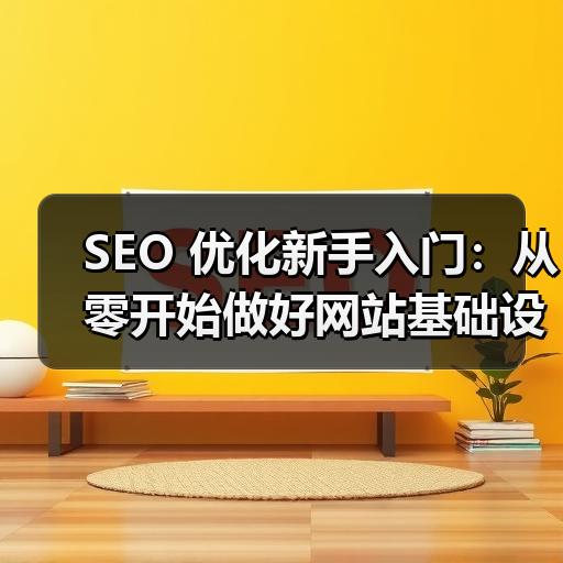 SEO 优化新手入门：从零开始做好网站基础设置的5个步骤