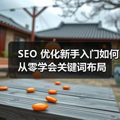 SEO 优化新手入门如何从零学会关键词布局