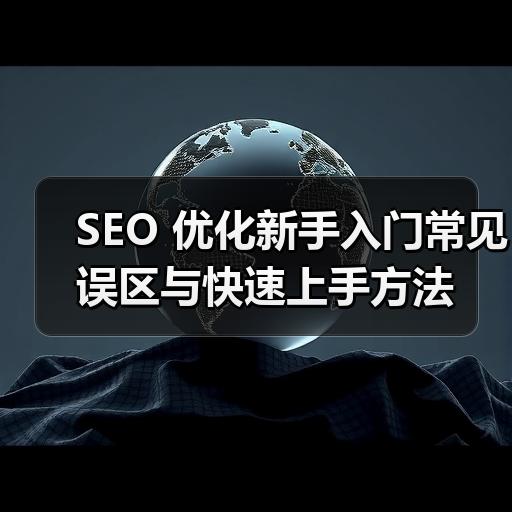 SEO 优化新手入门常见误区与快速上手方法
