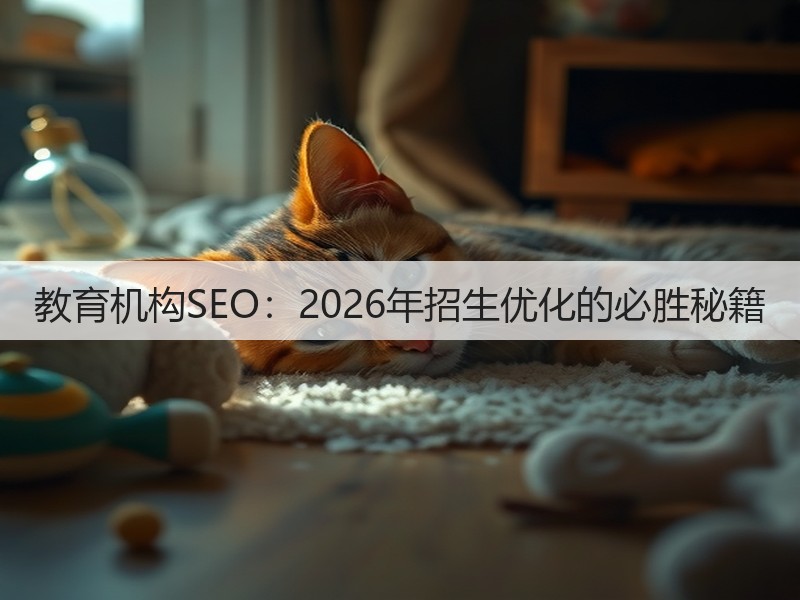 教育机构SEO:2026年招生优化的必胜秘籍(图3) 教育机构SEO:2026年招生优化的必胜秘籍(图3)