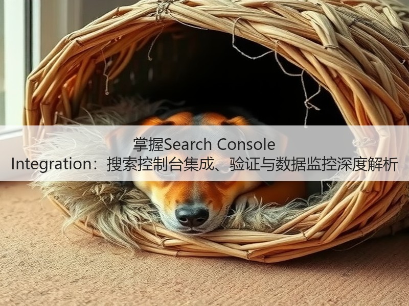 掌握Search Console Integration:搜索控制台集成、验证与数据监控深度解析(图3) 掌握Search Console Integration:搜索控制台集成、验证与数据监控深度解析(图3)