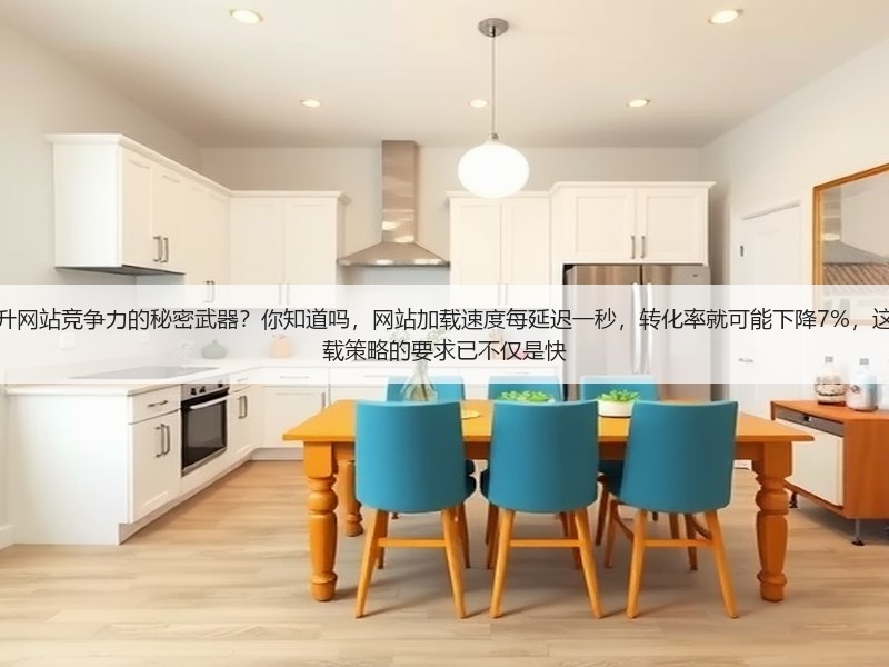 为什么页面速度优化计划成为提升网站竞争力的秘密武器?你知道吗,网站加载速度每延迟一秒,转化率就可能下降7%,这是不争的事实。现在,用户对加载策略的要求已不仅是快(图3) 为什么页面速度优化计划成为提升网站竞争力的秘密武器?你知道吗,网站加载速度每延迟一秒,转化率就可能下降7%,这是不争的事实。现在,用户对加载策略的要求已不仅是快(图3)