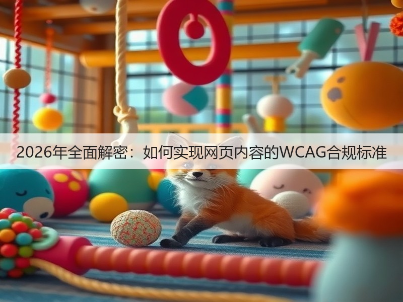 2026年全面解密:如何实现网页内容的WCAG合规标准(图2) 2026年全面解密:如何实现网页内容的WCAG合规标准(图2)