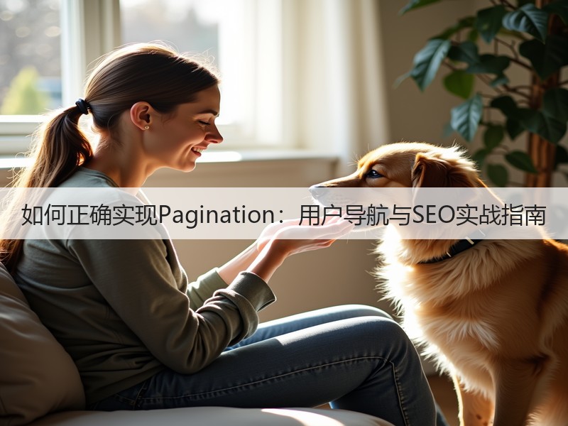 如何正确实现Pagination:用户导航与SEO实战指南(图3) 如何正确实现Pagination:用户导航与SEO实战指南(图3)