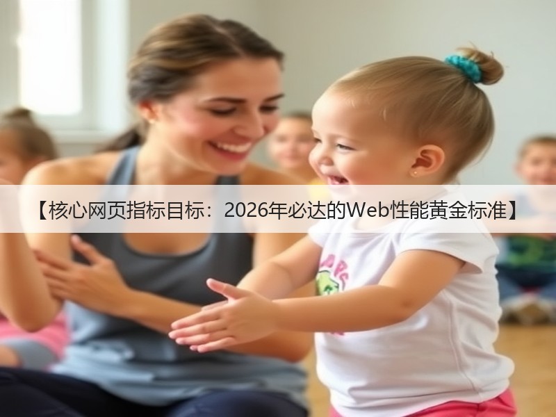 【核心网页指标目标:2026年必达的Web性能黄金标准】(图1) 【核心网页指标目标:2026年必达的Web性能黄金标准】(图1)