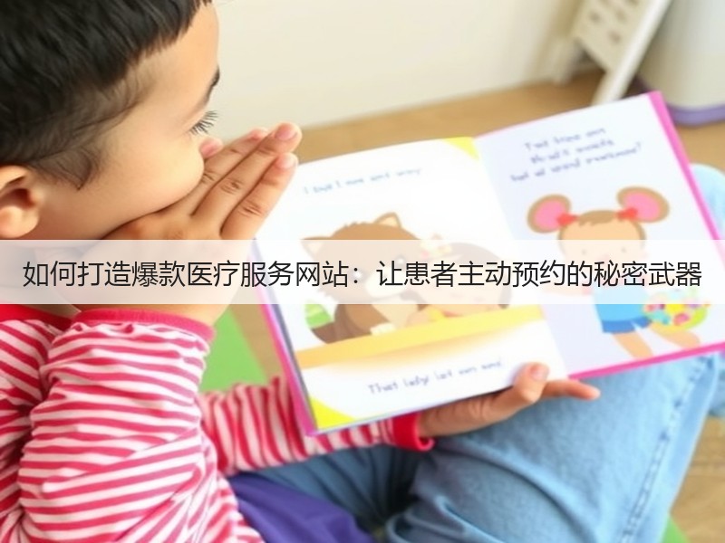 如何打造爆款医疗服务网站:让患者主动预约的秘密武器(图3) 如何打造爆款医疗服务网站:让患者主动预约的秘密武器(图3)