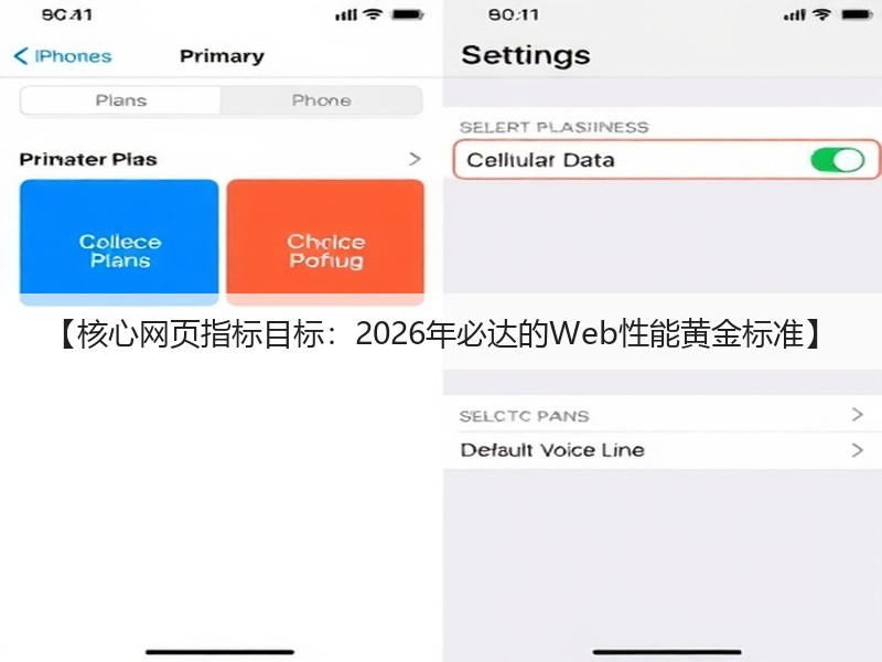 【核心网页指标目标:2026年必达的Web性能黄金标准】(图2) 【核心网页指标目标:2026年必达的Web性能黄金标准】(图2)